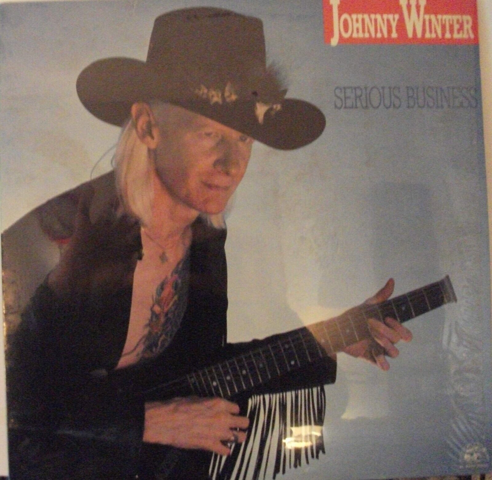 Johnny Winter - Serious Business  #AL4742  VG+ - FREE SHIPPING