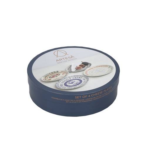 Creative Tops Vintage Gourmet Cheese Set di 4 Piatti Laterali Formaggi in Ceramica - Foto 3 di 3