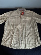 Izod Mens Long Sleeve Button Down Shirt Size XL    
