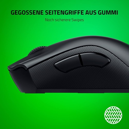 Razer DeathAdder V2 Pro Kabellose Gaming Maus mit 20K DPI - Mit Dock - Schwarz - Bild 6 von 7