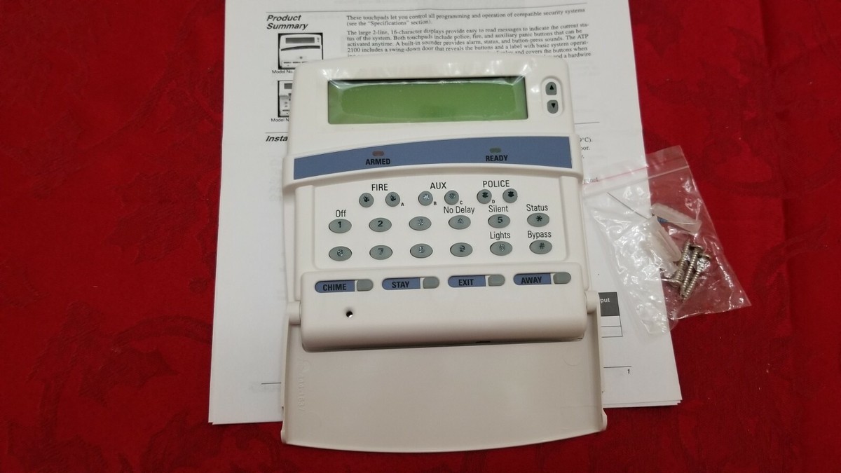 Interlogix GE Security Concord ATP2100 60-985 Keypad Alpha