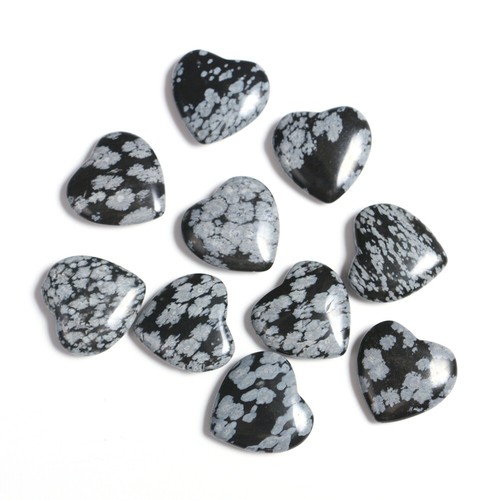 10x Edelstein Heilstein Herz Stein Glücksbringer Chakren Schutzstein 20x20mm - Bild 63 von 86