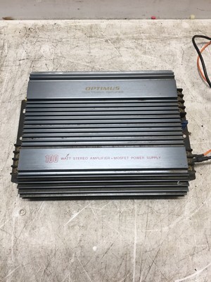 optimus 100 watt amplifier