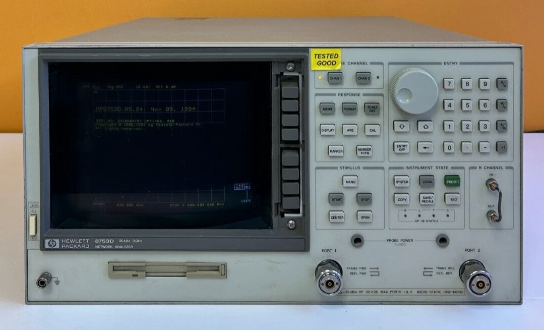 aaamt☆ Hp 8753 Network Analyzer for sale | eBay