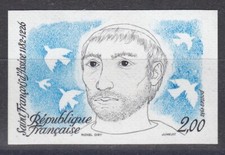 FRANCE : 1982 - ST FRA D' ASSISE N° 2198 NON DENTELE NEUF ** LUXE SANS CHARNIERE
