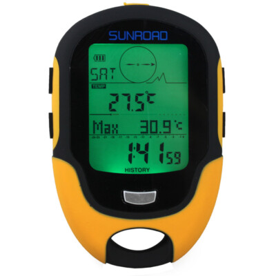 SUNROAD Digital Altimeter Barometer Compass Weather Forecast Thermometer Q5E5