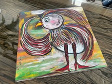 Lola el Pollo - Cuadro sobre lienzo