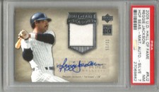 2005 UD Hall of Fame Reggie Jackson HOF Season - Mat Auto Silver PSA 7 #11/15