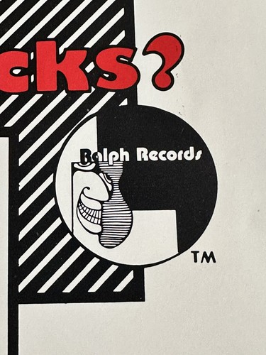 Vintage 1978 The Residents DUCK STAB Promo Poster, Ralph Records ep 18" x 12 1/2 - Picture 3 of 8