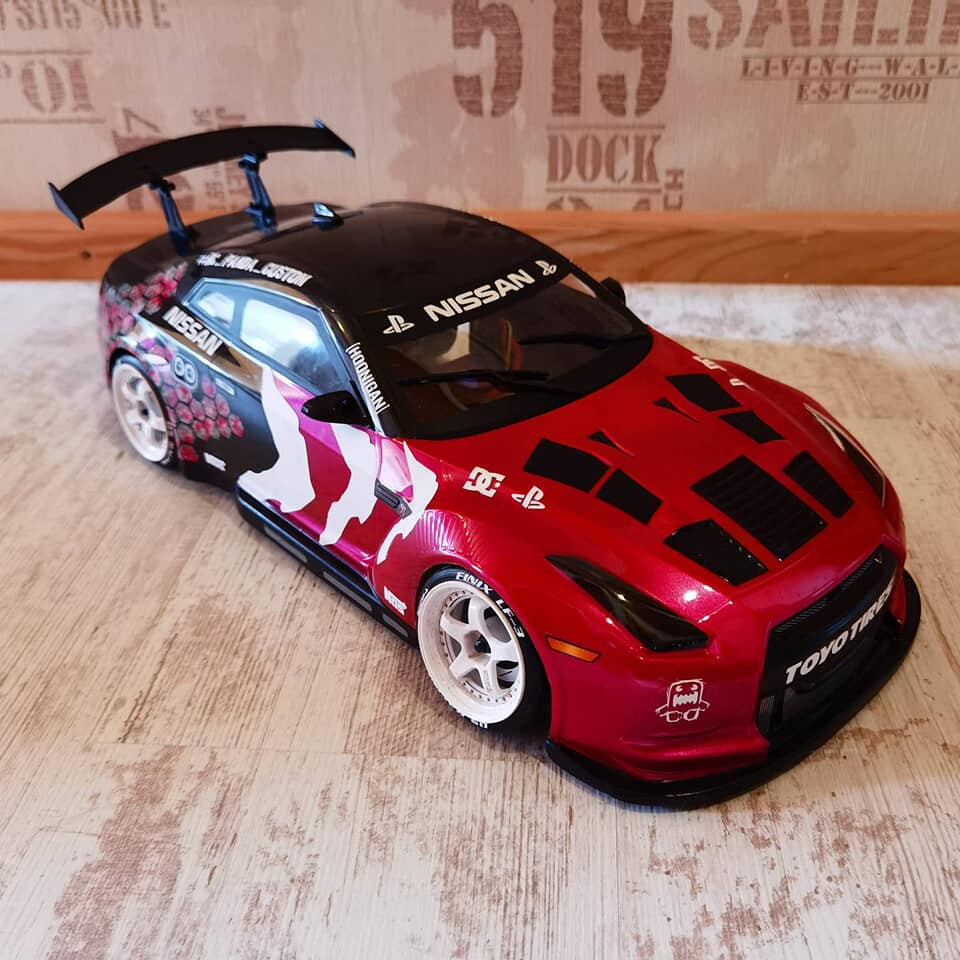 Rc 1/10 NISSAN GTR R35 Body Shell 190MM -CLEAR- | eBay