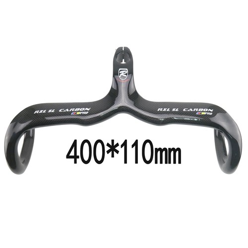 Integrated Carbon Bicycle Handlebar Road Race Bike Drop Bar 28.6mm 400/420/440mm - Picture 28 of 48