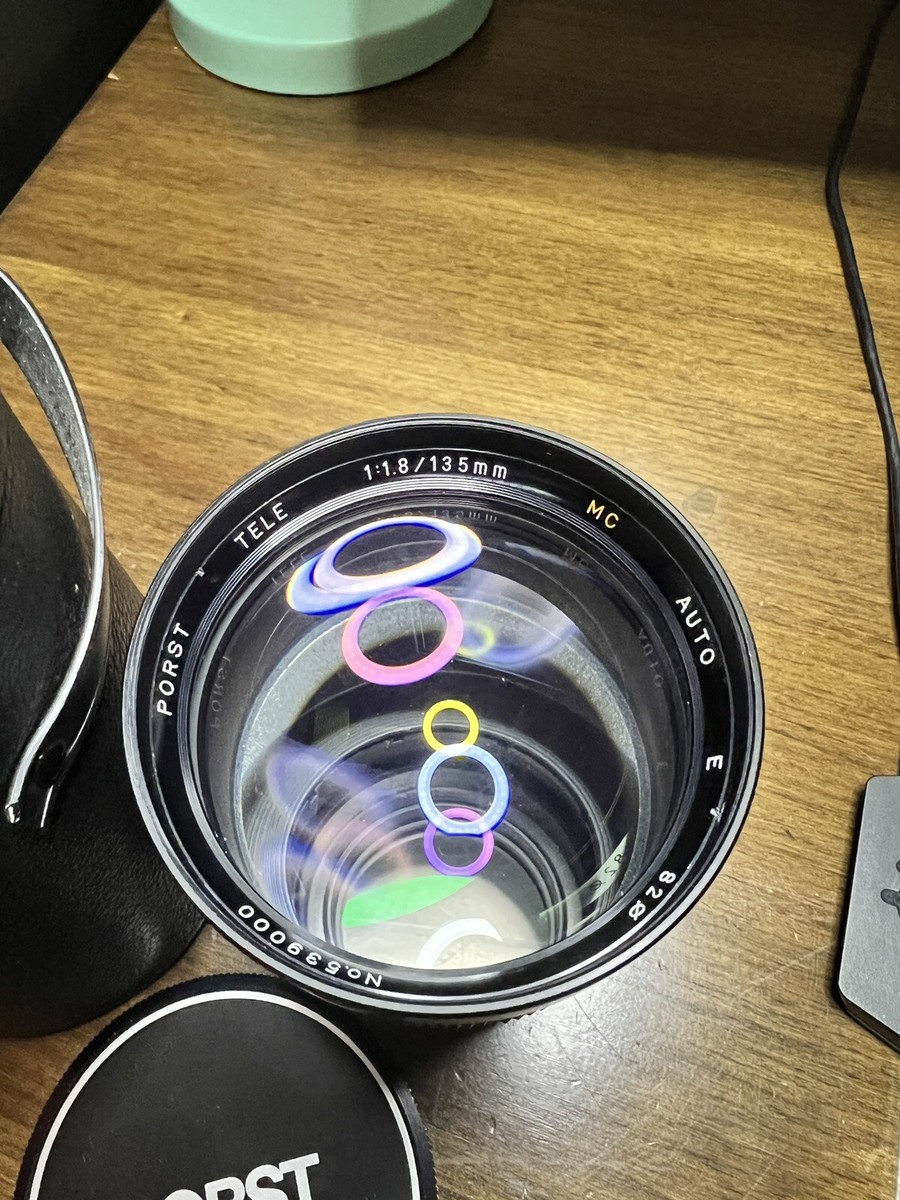 Mc Porst 135mm F/1.8 Camera Lens | eBay