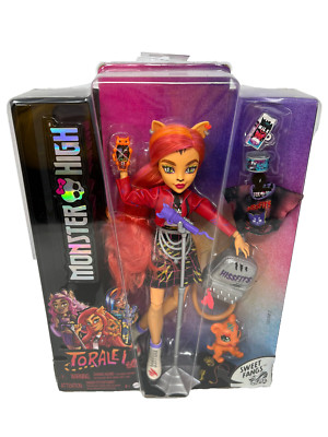 Monster High TORALEI STRIPE Doll 2022 Sweet Fangs Pet Generation 3 G3 Reboot NEW