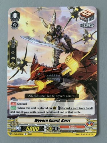 CARDFIGHT VANGUARD WYVERN GUARD BARRI (KAGERO SENTINEL) D-PV01/272EN C - Picture 1 of 6