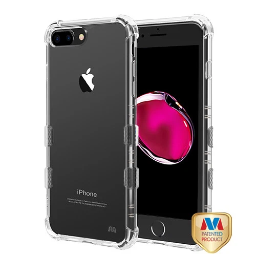 Funda Transparente Para Apple iPhone 6 6s 7 8 Híbrida Armadura Antigolpes Cubierta de Goma Foto 3 de 4