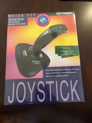 Qtronix Orion 90V Analog Joystick IBM Compatible Brand New Sealed
