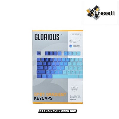 Glorious GPBT Gradient Universal Mechanical Keycap Set Ocean V2 for Most Layouts