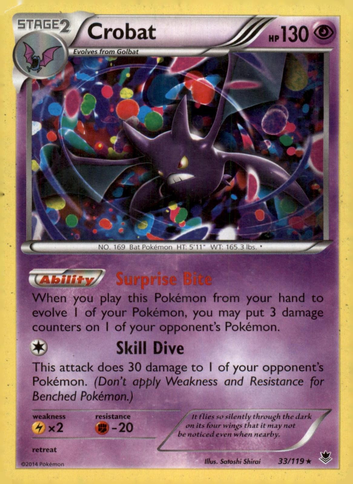 CROBAT 33/119 PHANTOM FORCES DMG