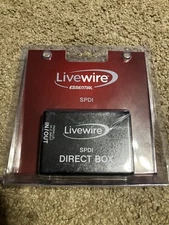 NEW! Livewire Essential SPDI Direct Box Passive Attenuating Heavy Duty LIVE WIRE