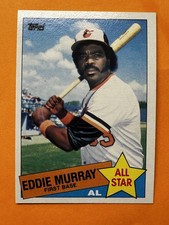 1985 Topps #701 Eddie Murray. Set break Mint-Gem