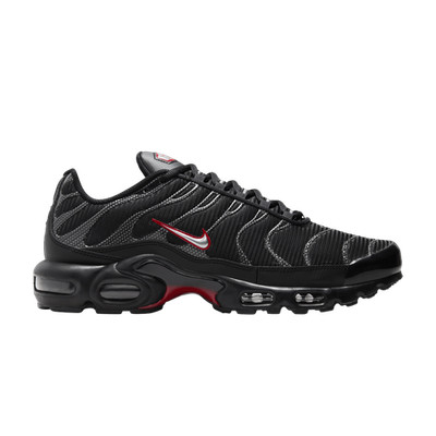 Nike Air Max Plus Black University Red Metallic Silver - HF4293-001