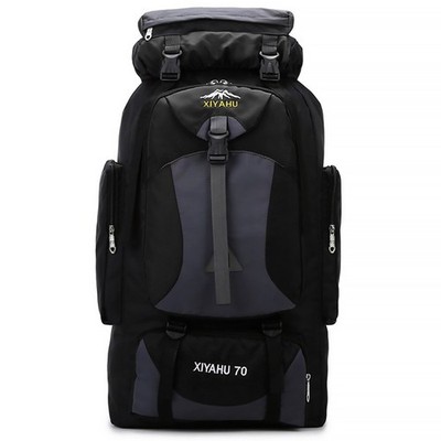 70L Hiking Backpack Large Camping Pack Backpacking Bag Rucking Backpacks Outd...
