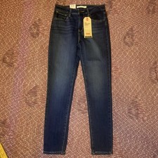 Levis 721 High Rise Skinny Jeans Womens Size 26 Dark Wash Denim Stretch 73 
