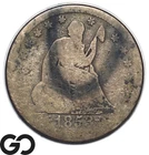 1853 Seated Liberty Quarter w/ Arrows & Rays