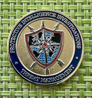 Diplomatic Security Service Coin Badge - FBI DEA ATF HSI MSG USSS Det Embassy