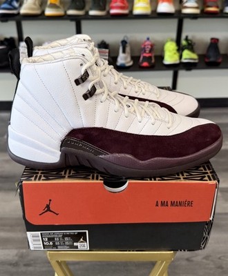 Jordan 12 Retro SP x A Ma Maniere White W Size 10.5M/12W