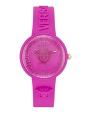 Versace Womens  Pink 39mm Strap Fashion Watch