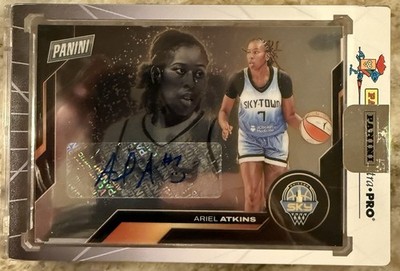 2025 Panini WNBA Player of the Day Auto /50 Ariel Atkins #AA Chicago Sky/Sparks