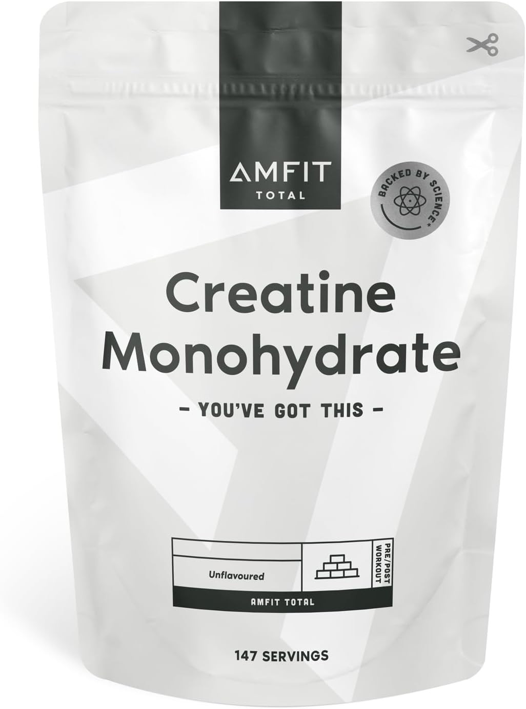 Creatina Micronizzata 500g (147 Dosi) - Massima Solubilità e Forza