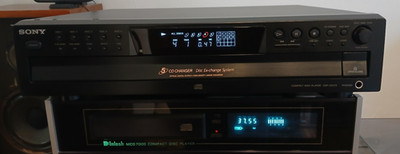 Sony CDP-CE375 CD Changer-Cosmetically Absolute Mint -Tested & Works - See Video
