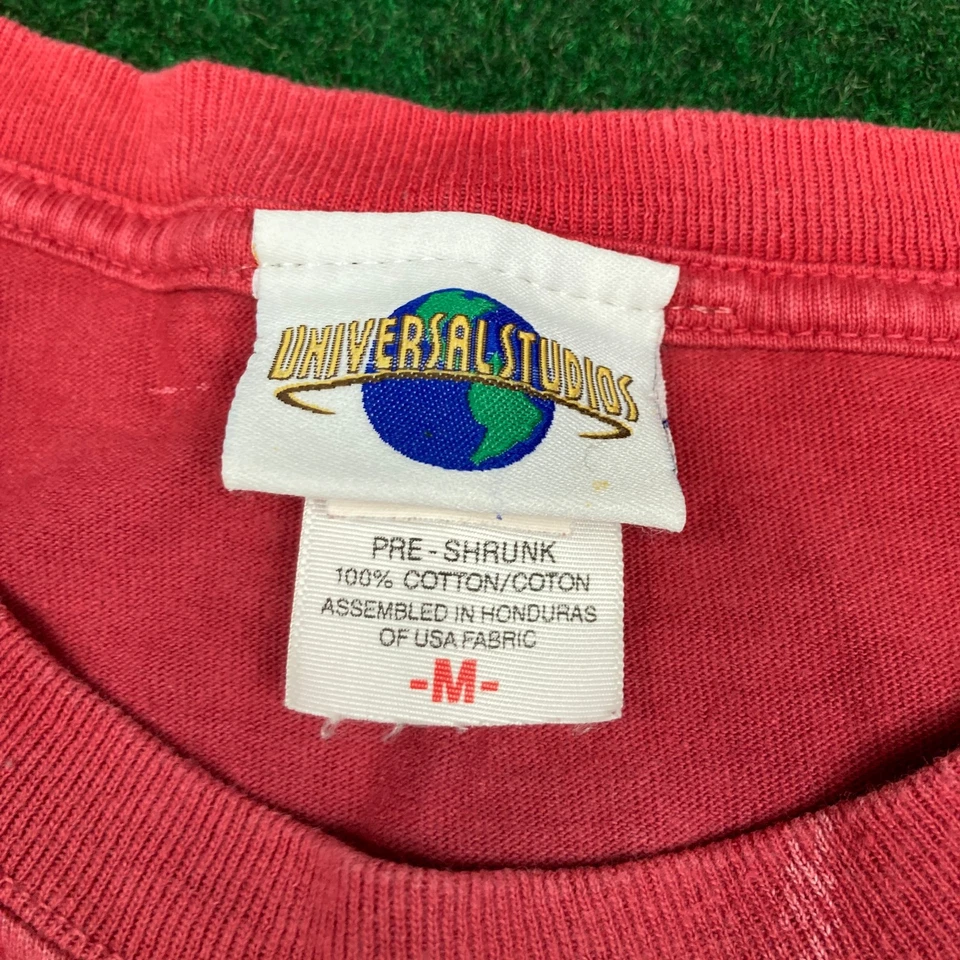 Camisa De Colección Spider Man Para Hombres M Roja Universal Studios Paseo Promo Marvel Años 90 Camiseta Foto 4 de 4