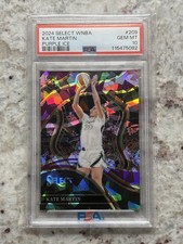 2024 Panini Select WNBA-Courtside Kate Martin Purple Ice Prizm /149 (RC) PSA 10!