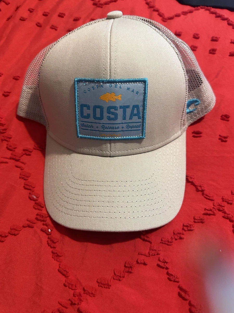 Cappello Costa Del Mar Tech Camper: Unisex, Blu Marino, Con Anello Porta Occhiali - 2