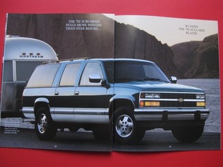 Chevrolet Suburban Blazer USA Prospekt 1992