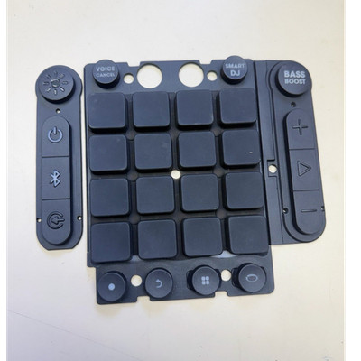 JBL Replacement Rubber Button Keypad for PartyBox 1000 Black