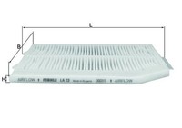 Mahle Innenraumfilter LA 23 Partikelfilter FüR Laguna Renault 1 16V B568 B561