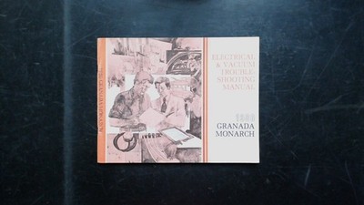 Ford Granada Monarch Electrical Vacuum Troubleshooting Manual 0330-505 1980 OEM