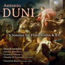 Antonio Duni Antonio Duni: 6 Sonatas for Flute/violin & B.c. (CD) (UK IMPORT)