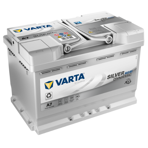 Starterbatterie Varta 570901076J382 Silver Dynamic Agm für Audi Barreiros Bmw MG - Bild 1 von 2