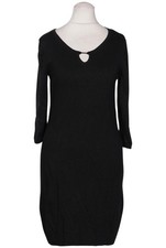 s.Oliver Kleid Damen Dress Damenkleid Gr. EU 34 Baumwolle Schwarz #h0n3no3