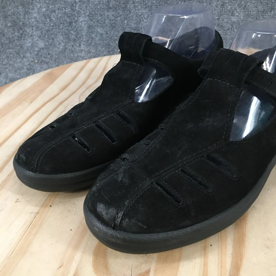 Туфли женские Naturalizer 9 M черные Mary Jane кожаная пряжка повседневный комфорт - Изображение 3 из 4