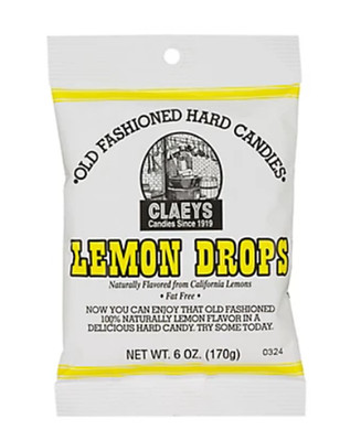 Claeys Candy Old Fashioned Lemon Drops