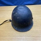 WWII WW2 US Military Front Seam Fixed Bale Steel M1 Helmet & Liner