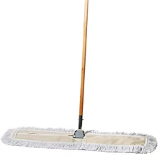 Commercial Dust Mop & Floor Sweeper, 36 in. Dust Mop for Hardwood Floors, Cot...
