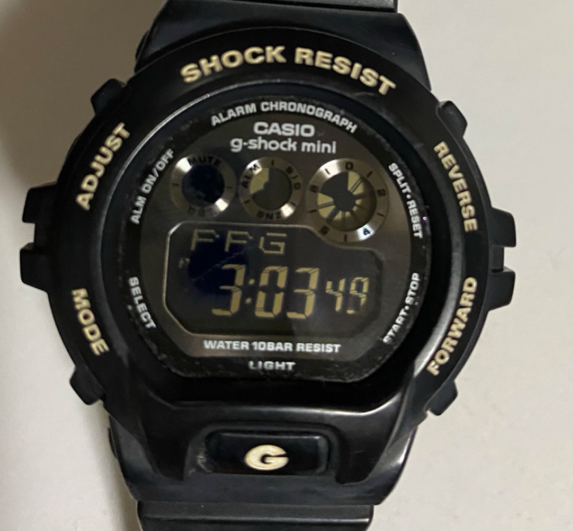 Casio G-SHOCK GMN-691-1AJF Mini Digital Watch Black Quartz Item