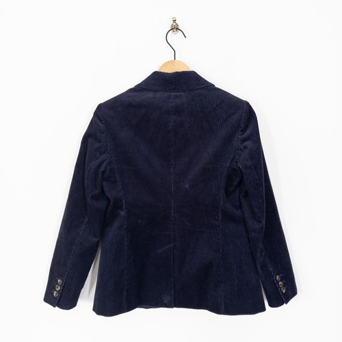 Boden Marylebone Cord Blazer Size 10 Petite Navy Blue Cotton Jacket RRP £120 - Picture 6 of 20